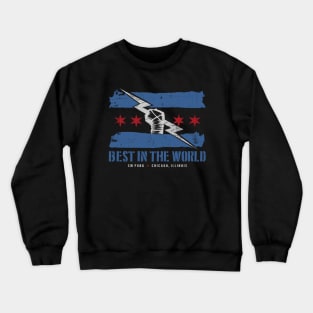 CM Punk Logo Flag Crewneck Sweatshirt